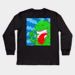 Slimer Kids Long Sleeve T-Shirt